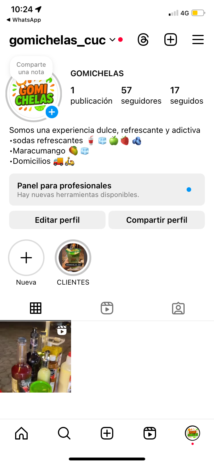 foto del equio Angie 